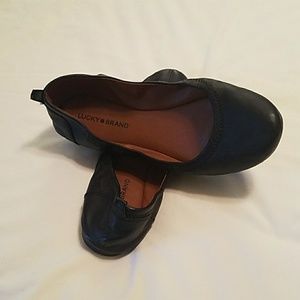 Lucky Brand Black Ballet Flats
